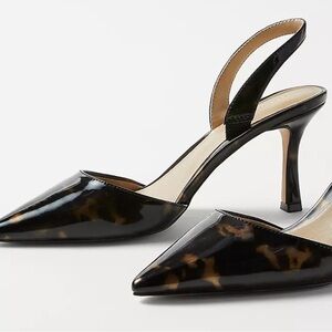 Kerry Tortoiseshell Print Slingback Pump